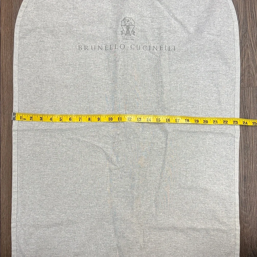Brunello Cucinelli Linen Garment Bag Blazer Travel Bag Sleeper Bag 24